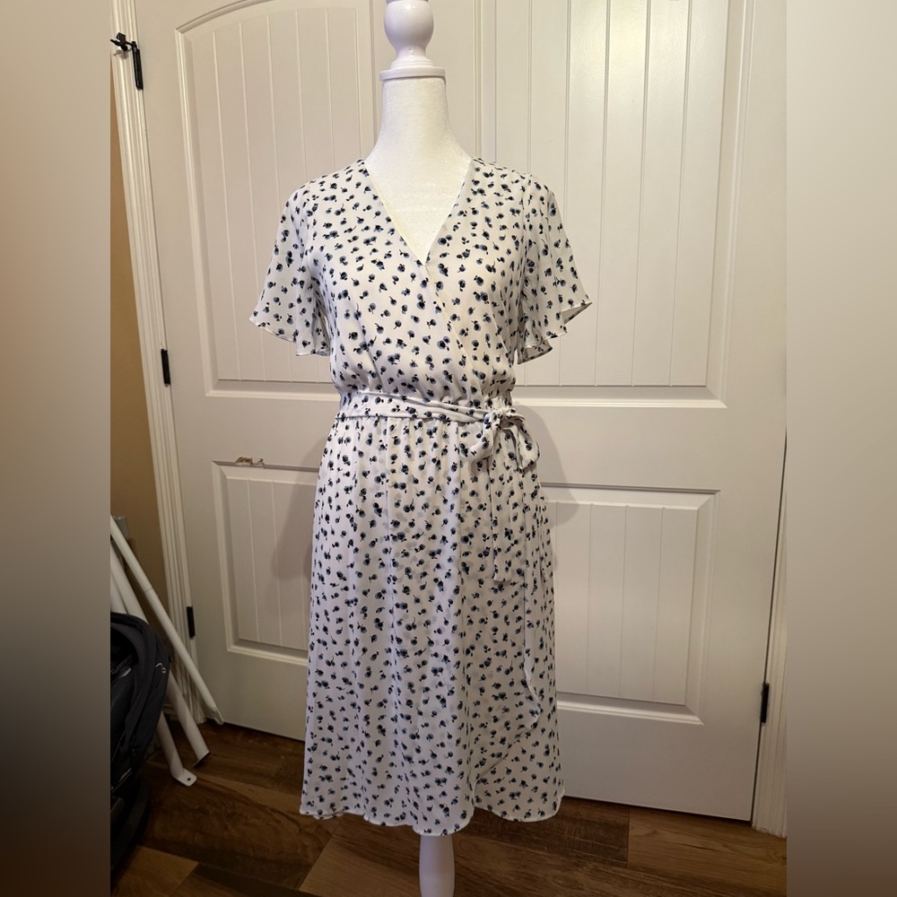 Sienna Sky white floral dress